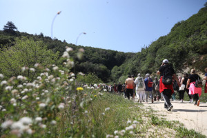 Yeşille Mavinin Buluştuğu 10 Kilometrelik Parkuru Yürüdük